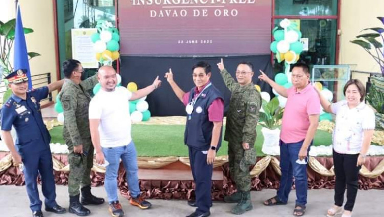 Davao de Oro now insurgency free