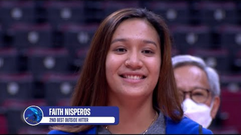 VIDEO: Davao’s Nisperos is 2nd best outside spiker in UAAP season 84 women's volleyball tourney