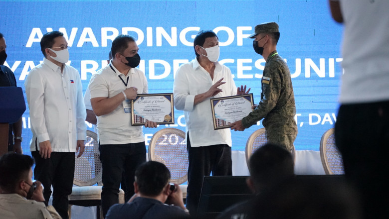 Duterte hopes continuity of housing programs in the coming admin