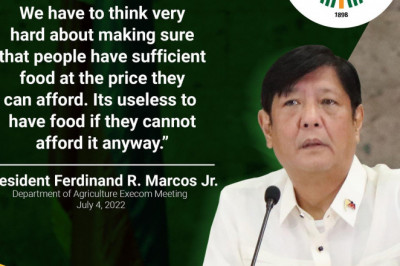 PBBM gives first directives to DA, lists increasing food supply as priority