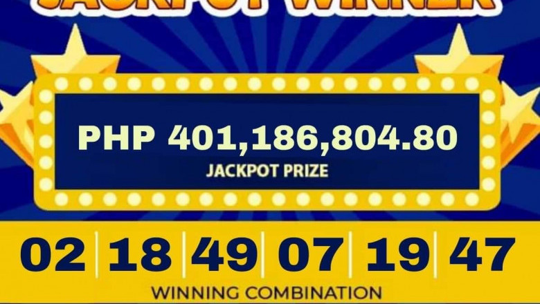 P401-M jackpot prize, solong nadag-an sa taga- Iloilo City