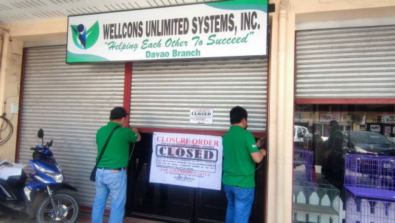 Davao LGU padlocks Wellcons’ office as SEC revokes  registration