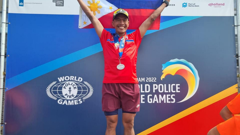 Govgen cop gets silver in World Police and Fire Games 2022