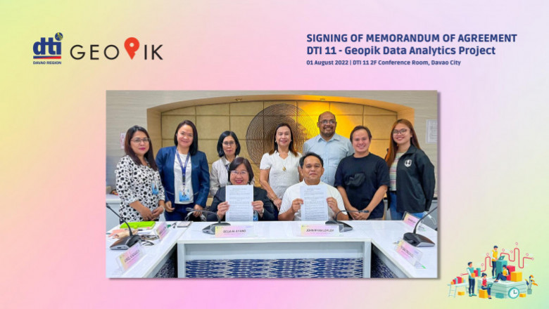 DTI 11 inks pact with UP-Mindanao’s incubation beneficiary for efficient transaction process