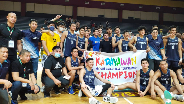 Adamson University shows might; rules Davao's Kadayawan 2022 basketball tourney undefeated