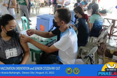 High COVID-19 vaccination turnout among Davaoeños  noted