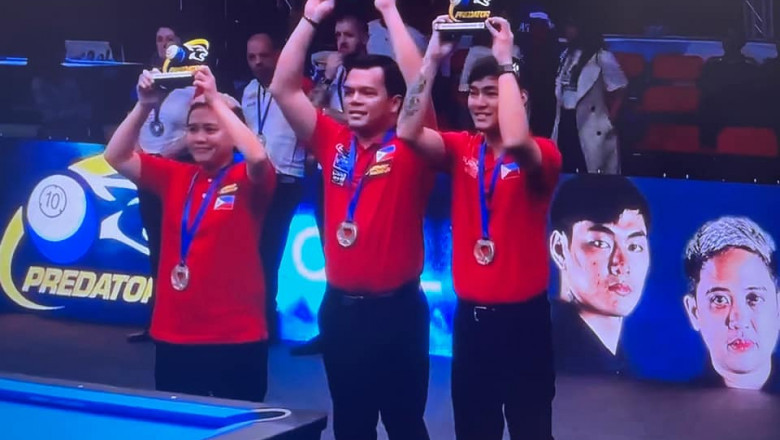 Filipino cue artists win the World Team 10-Ball tourney