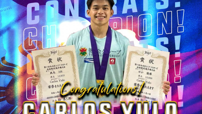 Carlos Yulo projected to win three gold medals at Paris Olympics