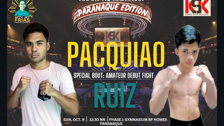Michael Pacquiao joins boxing path of father Manny and brother Jimuel