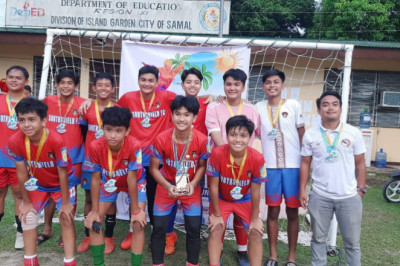 Southshield FC wins 3 trophies in Samal Island football tourney