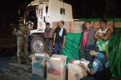 P1-M suspected smuggled cigarettes seized at Davao checkpoint