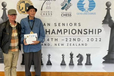 Pinoy chesser rules Asian Senior Chess Championships
