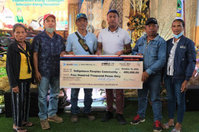 Hedcor provides livelihood assistance to IPs in Bukidnon