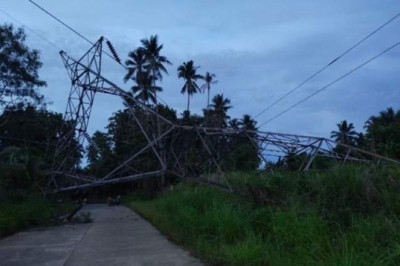 Tower sa NGCP sa Kauswagan, Lanao del Norte, gibombahan