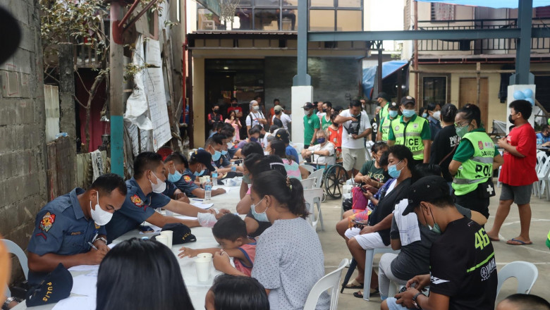 300 plus  individuals from Brgy. 9-A benefit DCPO’s “Oplan Kalinaw”