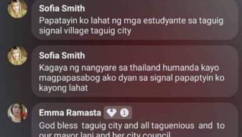 Netizen nga nagbahad nga bombahan ang usa ka tulunghaan sa Taguig, gipangita na sa kapulisan