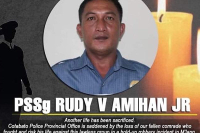 Hot pursuit operations sa mga suspek sa pagpanulis ug pagpatay sa pulis sa Cotabato, nagpadayon