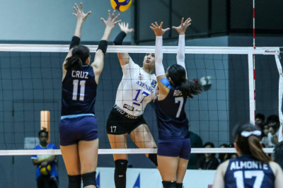 Davaoena ushers Ateneo lady spikers to victory in game 1 of V-league collegiate finals