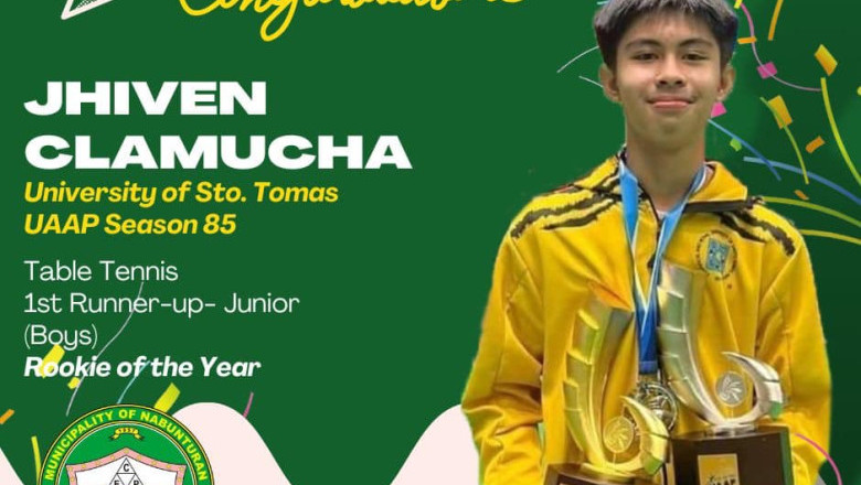 Davao de Oro teen bags UAAP table tennis rookie award for 2022