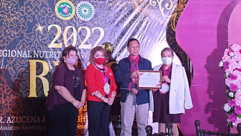 Davao del Norte bags top Nutrition Award