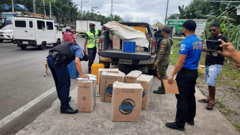 P250,000 kantidad sa sigarilyo, sikpaw sa Sirawan Checkpoint