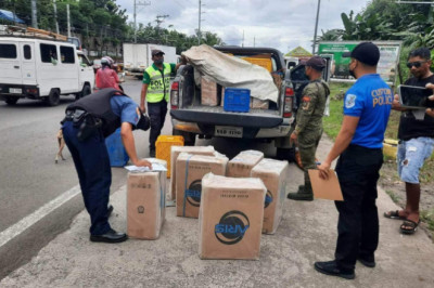 P250,000 kantidad sa sigarilyo, sikpaw sa Sirawan Checkpoint