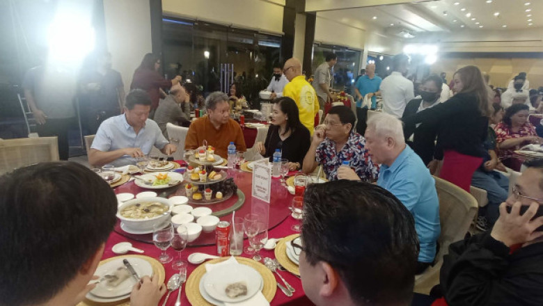 Former president Rodrigo Duterte  graces Davao City New Year Celebration of Discovery Hotels and Resorts