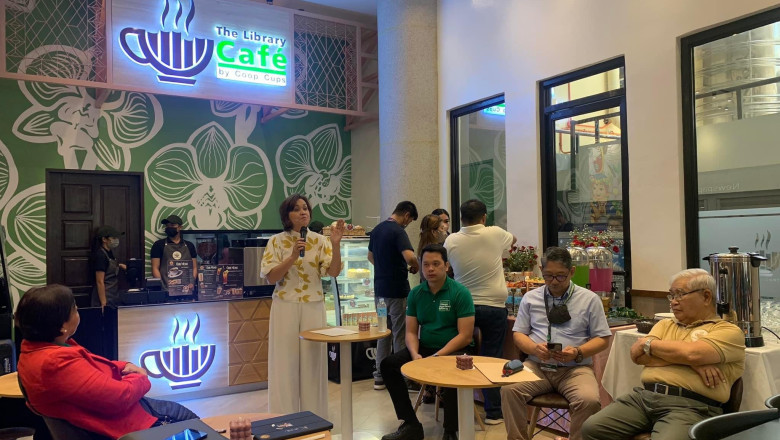 Library cafe launched in Davao; helps local coffee farmers