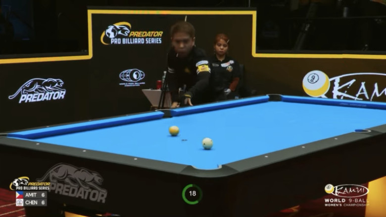 Amit hurdles day 1 of  Women’s World 9-Ball Championship