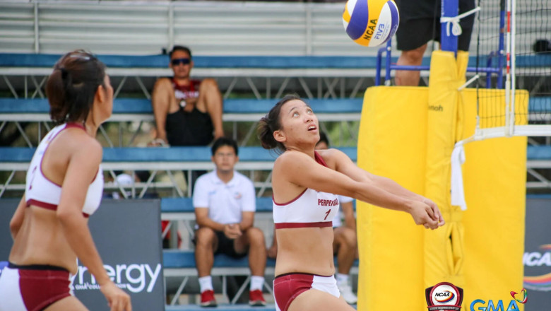 Perpetual Help, Letran top NCAA beach volley tourney
