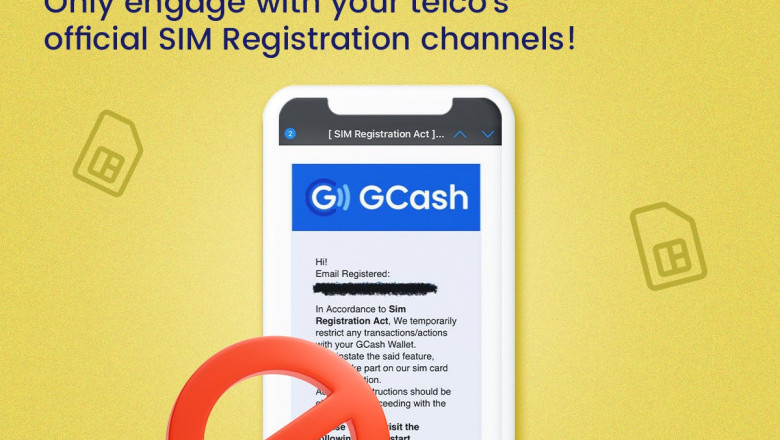 GCash issues warning anew vs fake SIM Card registration links