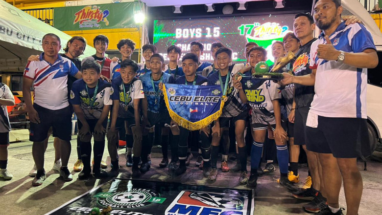 Davaoeno help Makati FC win 15 and under category in Thirsty Cup Cebu
