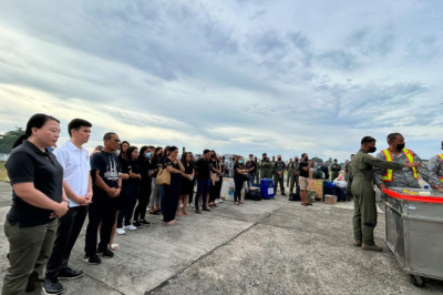 Patayng lawas sa hazing victim, nahatod na sa Zamboanga