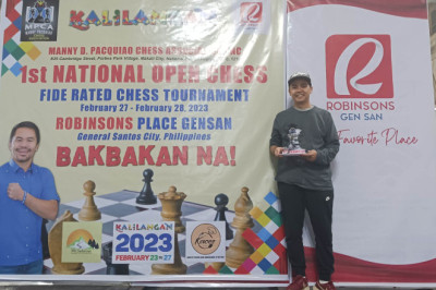2 Dabawenyos win  big in Manny Pacquiao chess tourney