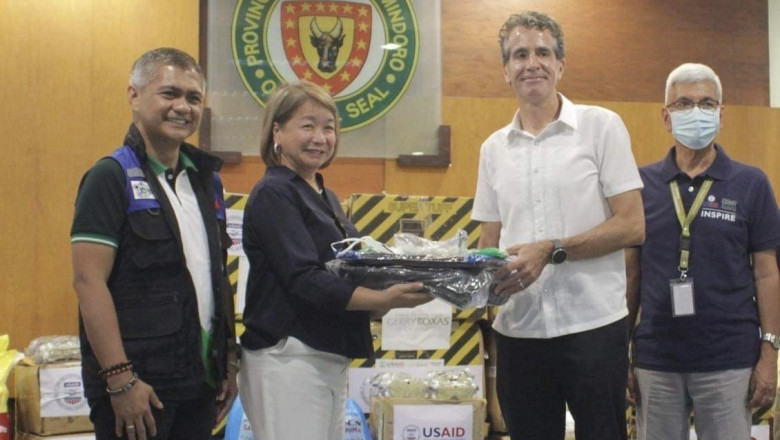 US, nihatag ug dugang P10-M tabang sa Oriental Mindoro nga apektado sa oil spill