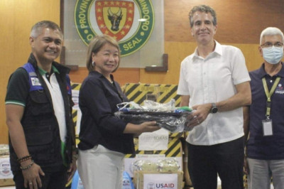US, nihatag ug dugang P10-M tabang sa Oriental Mindoro nga apektado sa oil spill