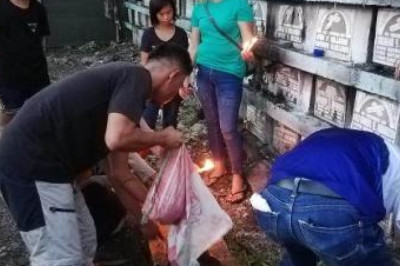 Remains of deceased NPA exhumed in Maragusan