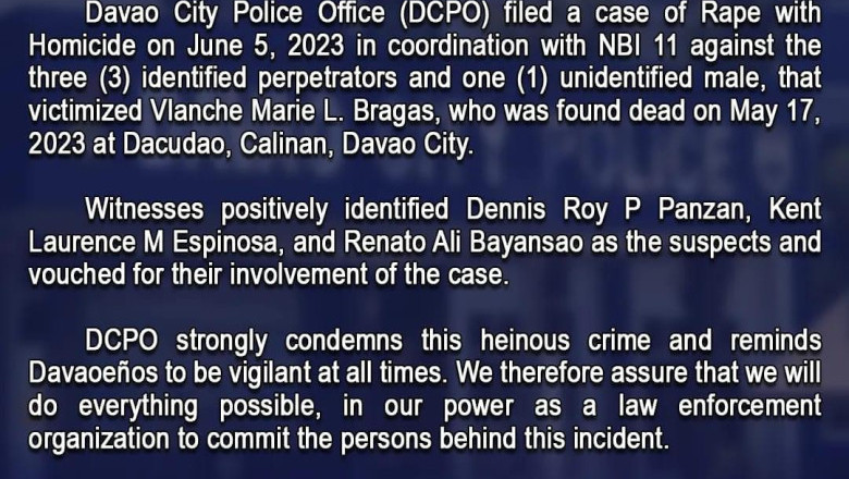 4 suspects tagged in Bragas rape-slay case