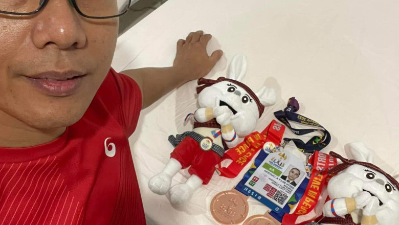 Veteran Davaoeno para-athlete wins two bronze medals in ASEAN Para Games 2023