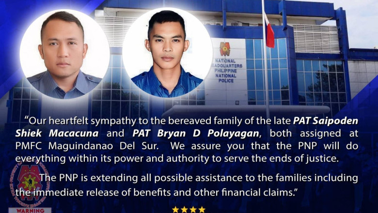 2 pulis patay sa ambush sa Maguindanao del Sur