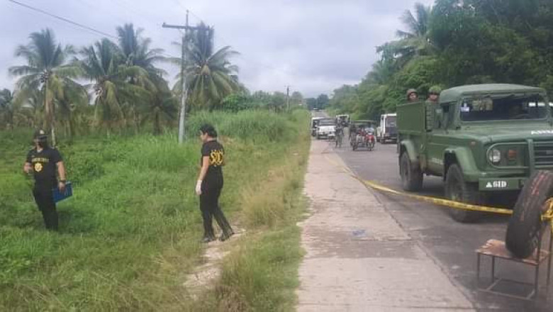 Manhunt operation inilunsad ng PNP laban sa nang-ambush sa 2 pulis sa Maguindanao del Sur