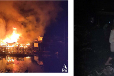 Kid dies, 1 injured in Davao City fire