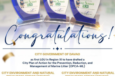 Davao City gets 3 environmental awards