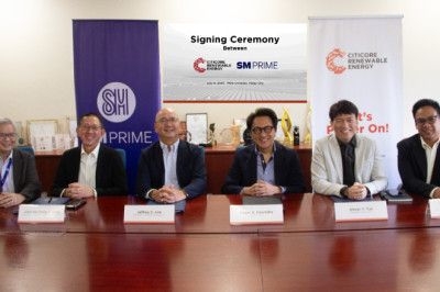SM Prime taps Citicore Renewables for the supply of Clean Energy