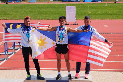 Davao cop gets gold in World Police and Fire Games 2023