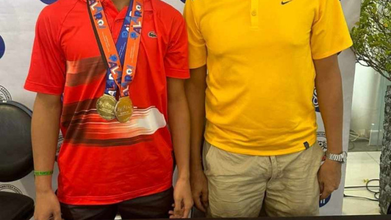 Digos City tennis player wins 2 medals in Palarong Pambansa 2023