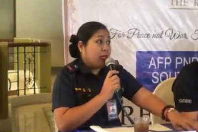 Pamilya sa pulis, misis nga naligsan patay, makadawat ug tabang, hustisya