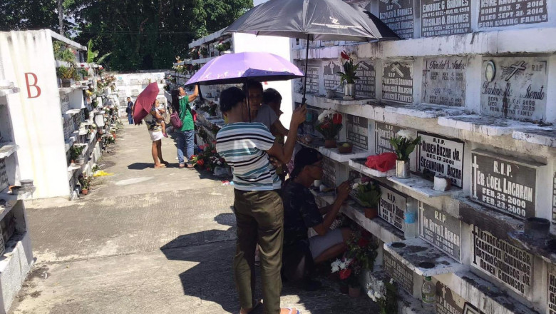 Mga niadto sa menteryo sa tibuok nasod, lampas 800K  Miyerkules sa buntag