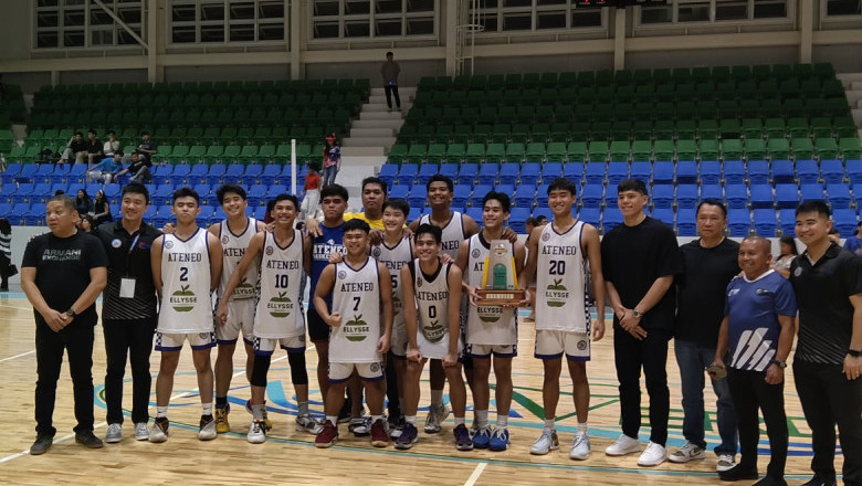 Ateneo de Davao Blue Knights win  2023 Escandor 16 and Under Basketball Cup