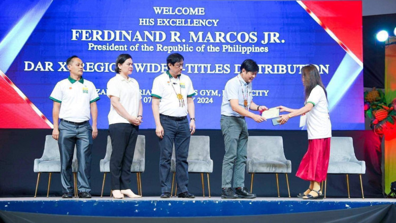 2,672 Davao Region farmers get land titles